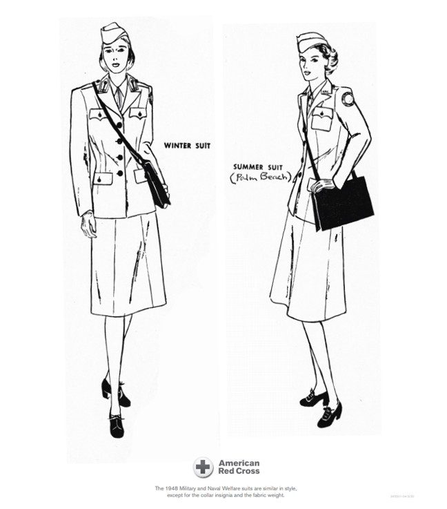 Military Suits 1948 coloring page