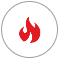icon of fire
